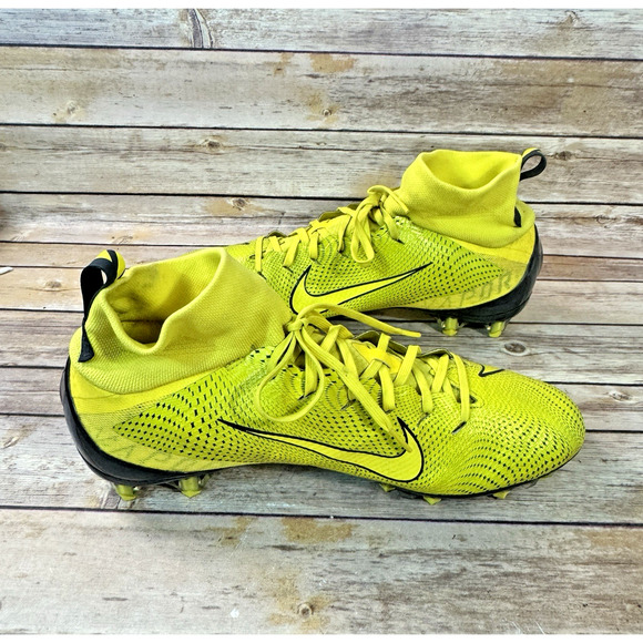 Nike Vapor Untouchable Pro 3 Mens Yellow & Black Football Cleats Size 13 main image 7